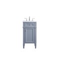 Convenience Concepts 18 in. Park Avenue Single Bathroom Vanity Set - Grey HI2211208